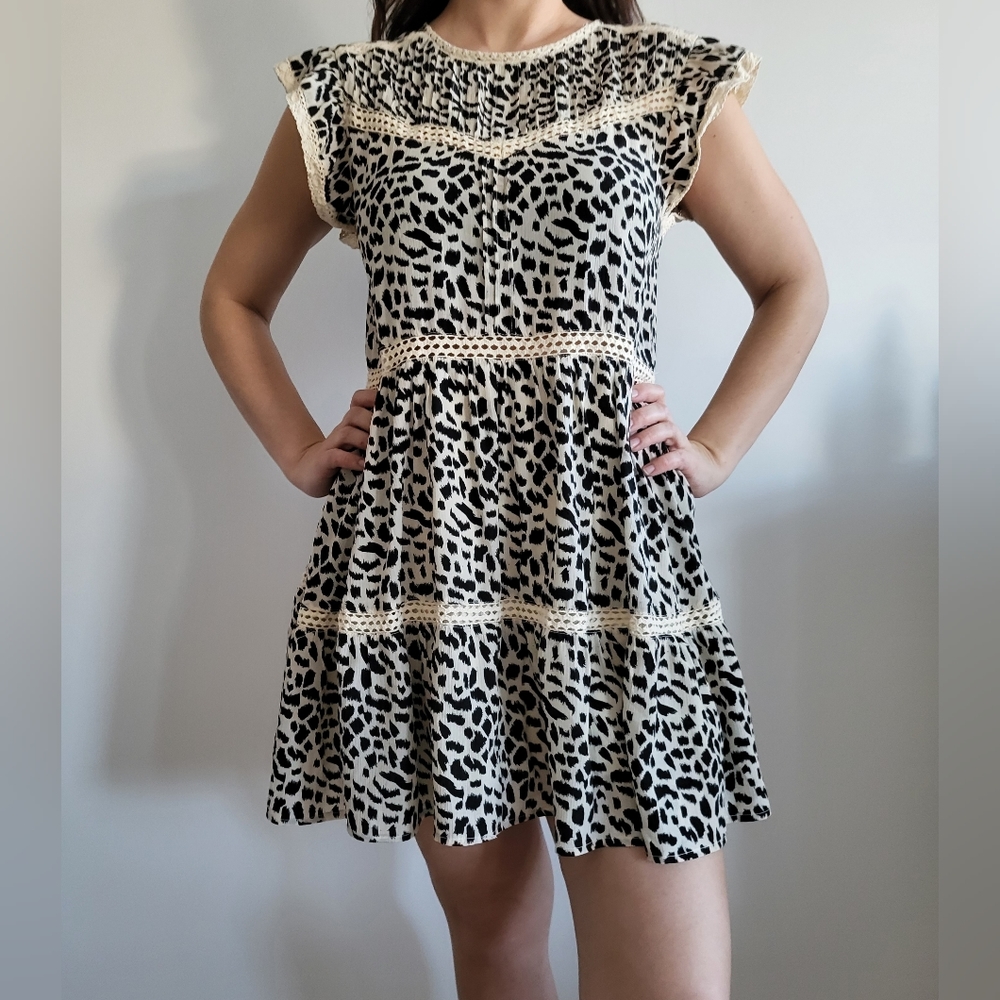 By Together Leopard Print Mini Dress